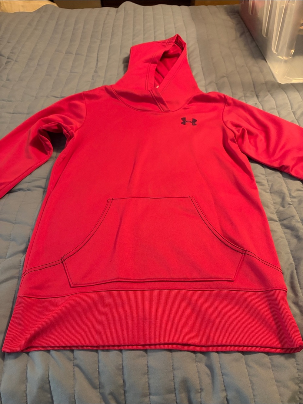 Under Armour Women's Hot Pink Crewneck Hoodie